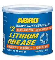 Смазка ABRO LG 935 Смазка литиевая СИНЯЯ (для подшипников) Lithium greasa 454г