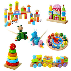 Игрушки для самых маленьких, карусельки на кроватку, развивающие центры, каталки, деревянный игрушки