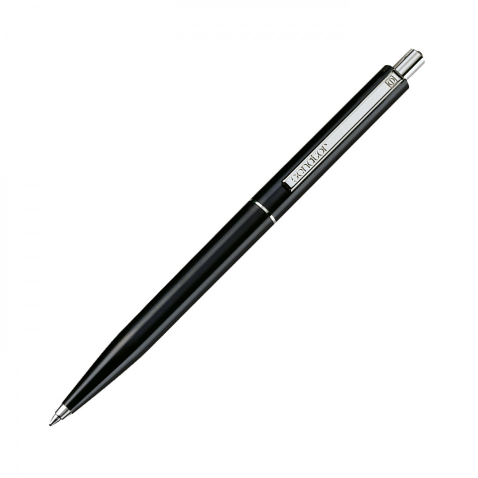 Шариковая ручка Point черного цвета для нанесения логотипа