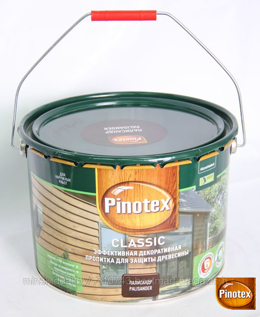 Пропитка Pinotex Classic - 9л. (1л./2.7л.) доставка/самовывоз | Пинотекс Классик - фото 2 - id-p15345523