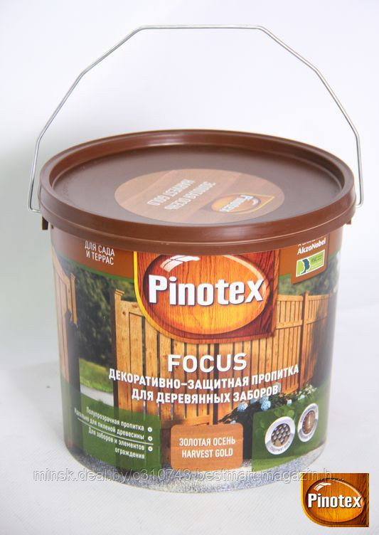 Pinotex Focus - 5л. (0,7л./2.5л./9л.) Разные цвета | доставка/самовывоз | Пинотекс Фокус - фото 1 - id-p15345528