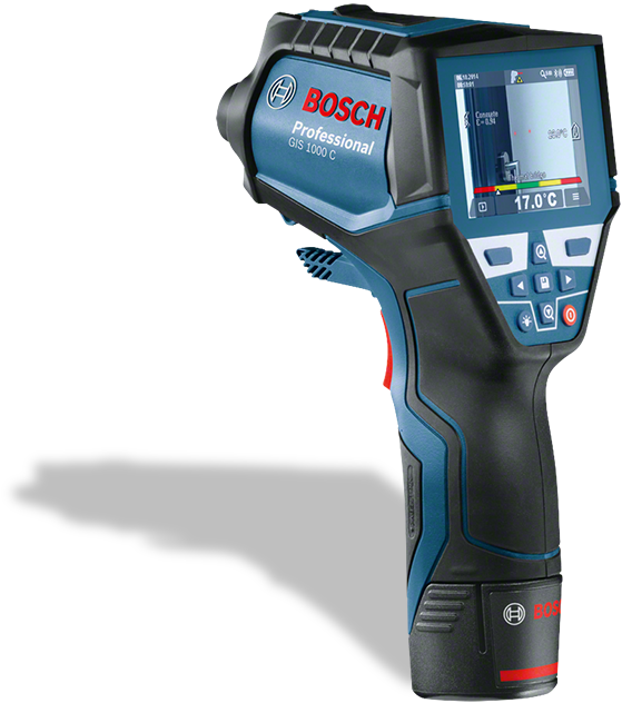 Термодетектор GIS 1000 C Bosch (бесконтактный термометр, гигрометр и термометр воздуха) от дилера