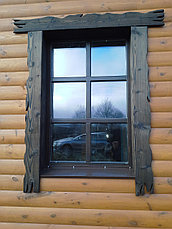 Окна деревянные со стеклопакетом, фото 3