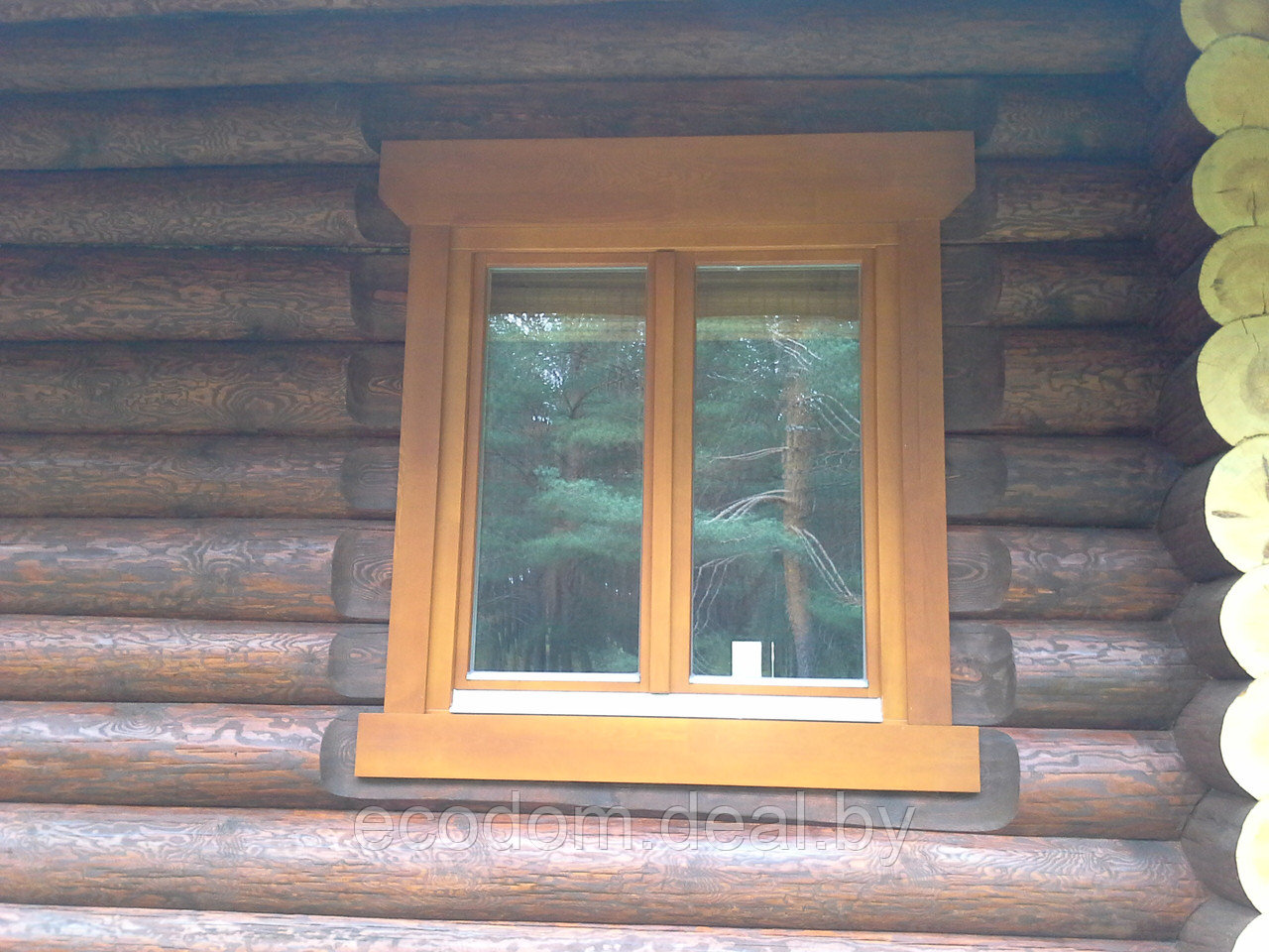 Окна деревянные со стеклопакетом - фото 3 - id-p13917246
