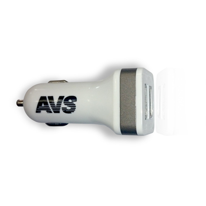 USB автомобильное зарядное устройство AVS 2 порта UC-323 3.6A АЗУ - фото 1 - id-p61037214