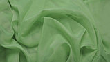 Штора "Марго " - вуаль  зеленый на петлях 150*260 см, фото 5
