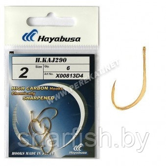 Крючки HAYABUSA QB29051  (Gold) №8