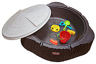 Детская песочница Little Tikes Пенек с крышкой 644658