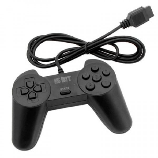 Джойстик Sega Controller 16 bit (Рогатый, дизайн Sony PS1) - фото 1 - id-p61069728