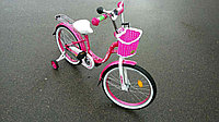 Детский велосипед для девочки Butterfly 14 (розовый)