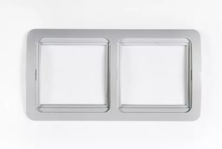 Рамка 2ая VALENZO  белая 6302H