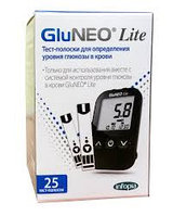 Тест-полоски GluNEO Lite 25шт