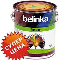 Belinka Lasur - Декоративная пропитка для древесины, 2.5л(цвета)