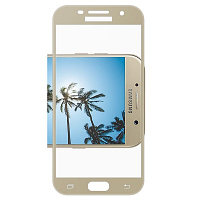 Защитное стекло Aiwo Full Screen Cover 0.33 mm Gold для Samsung A720F Galaxy A7 (2017)