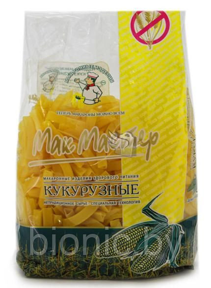 Макароны кукурузные треугольный рожок, МакМастер, 300г