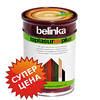  Belinka TopLasur UV Plus - Пропитка для древесины с УФ-фильтрами, 1л (Белинка ТопЛазурь УФ плюс)
