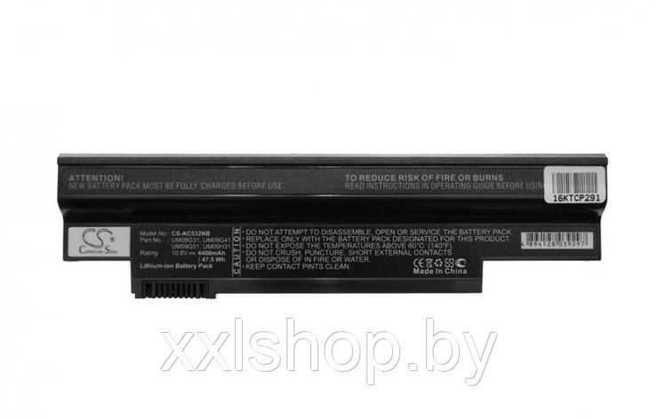Аккумулятор для ноутбука Acer Aspire 532 4400-5200mAh, 11,1В (OEM), фото 2