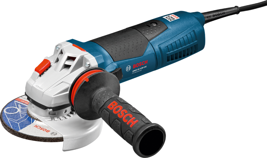 Углошлифмашина Bosch GWS 17-125 CIE в чемодане
