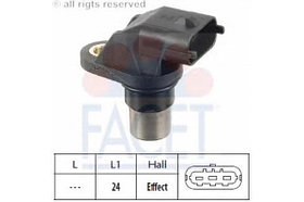 Датчик распредвала FACET. FIAT DOBLO/ PANDA/ PUNTO/ STRADA/ SEICHENTO, FORD MONDEO 3, HONDA ACCORD/ CIVIC/ CR-