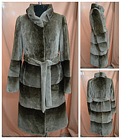 Пальто женское меховое из бобра