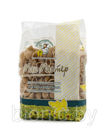 Макароны с топинамбуром "Ракушка", МакМастер, 300г 1/12, фото 2