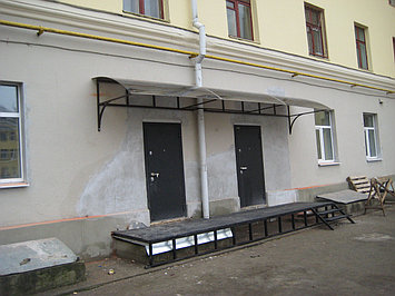 Козырёк из поликарбоната, фото 2