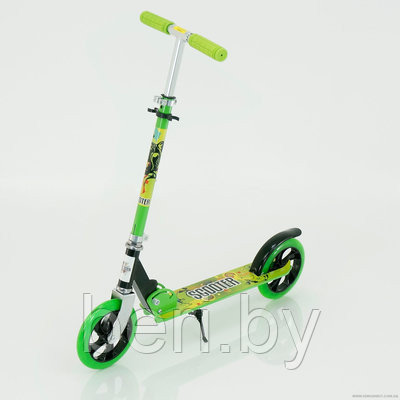 Самокат Scooter 3623B двухколесный, складной, алюминиевая рама, подростковый, розовый - фото 4 - id-p72601176