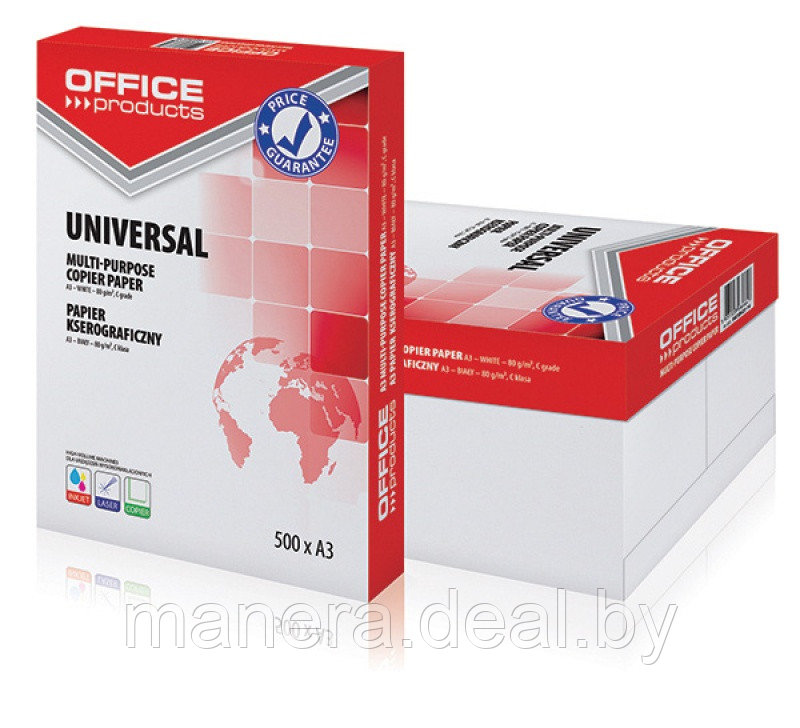 Бумага Office Products Universal, A4, 500л.