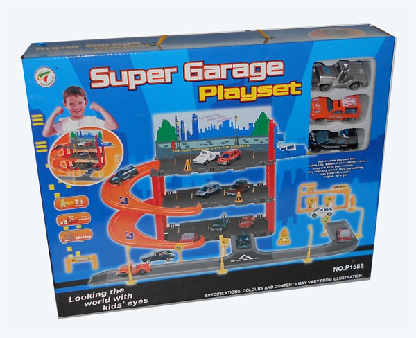 Игровой набор "Гараж-парковка" Super Garage Playset Г30654 - фото 1 - id-p61161465