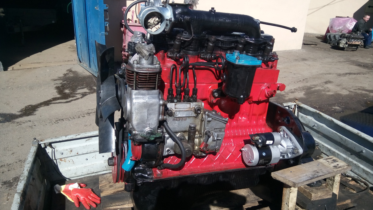 Двигатель ММЗ Д-245 ЗиЛ - фото 1 - id-p61162397