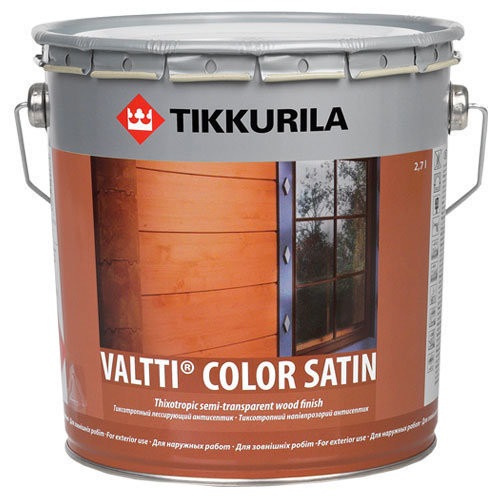 Валтти Колор Сатин – Tikkurila Valtti Color Satin 2,7 л