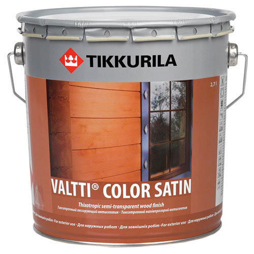 Валтти Колор Сатин Tikkurila Valtti Color Satin 2,7 л - фото 1 - id-p61178245