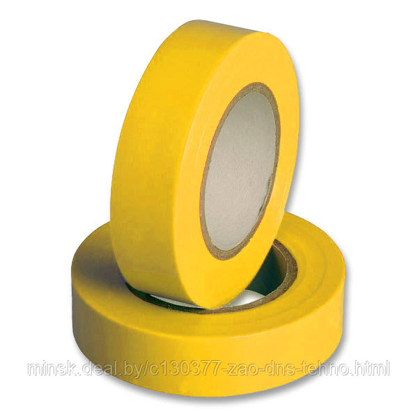 Изолента ПВХ 15 мм.*20м., желтая - фото 1 - id-p61224709
