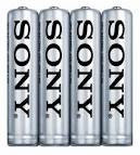 Sony R03 батарейка