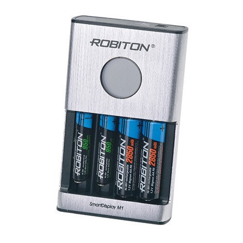 Зарядное устройство Robiton Smart Display M1 - фото 1 - id-p61248902