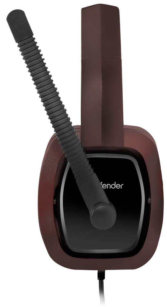 Игровые наушники с микрофоном Defender Warhead G-250 коричневый, кабель 2,5 м - фото 3 - id-p61249242