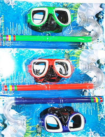 Маска и трубка для плавания, детская 2008-3