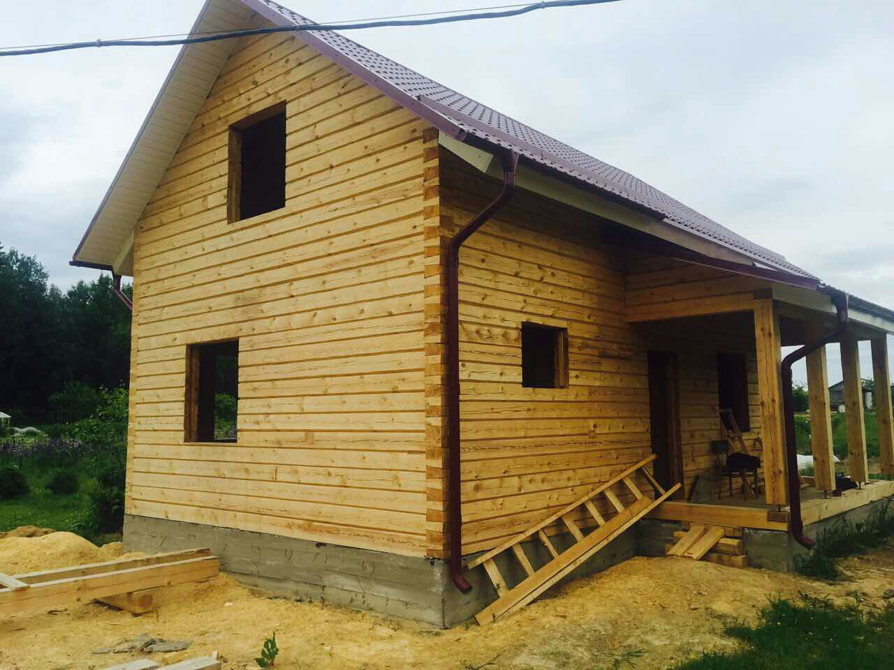 Проект деревянного дома в Минске