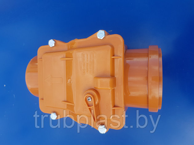 Обратный клапан для наружной канализации д. 110, фото 2