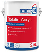 Rofalin Acryl Погодоустойчивая краска REMERS 20Л - фото 1 - id-p61320540