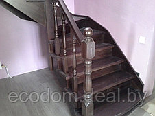 Лестницы из массива сосны, фото 2