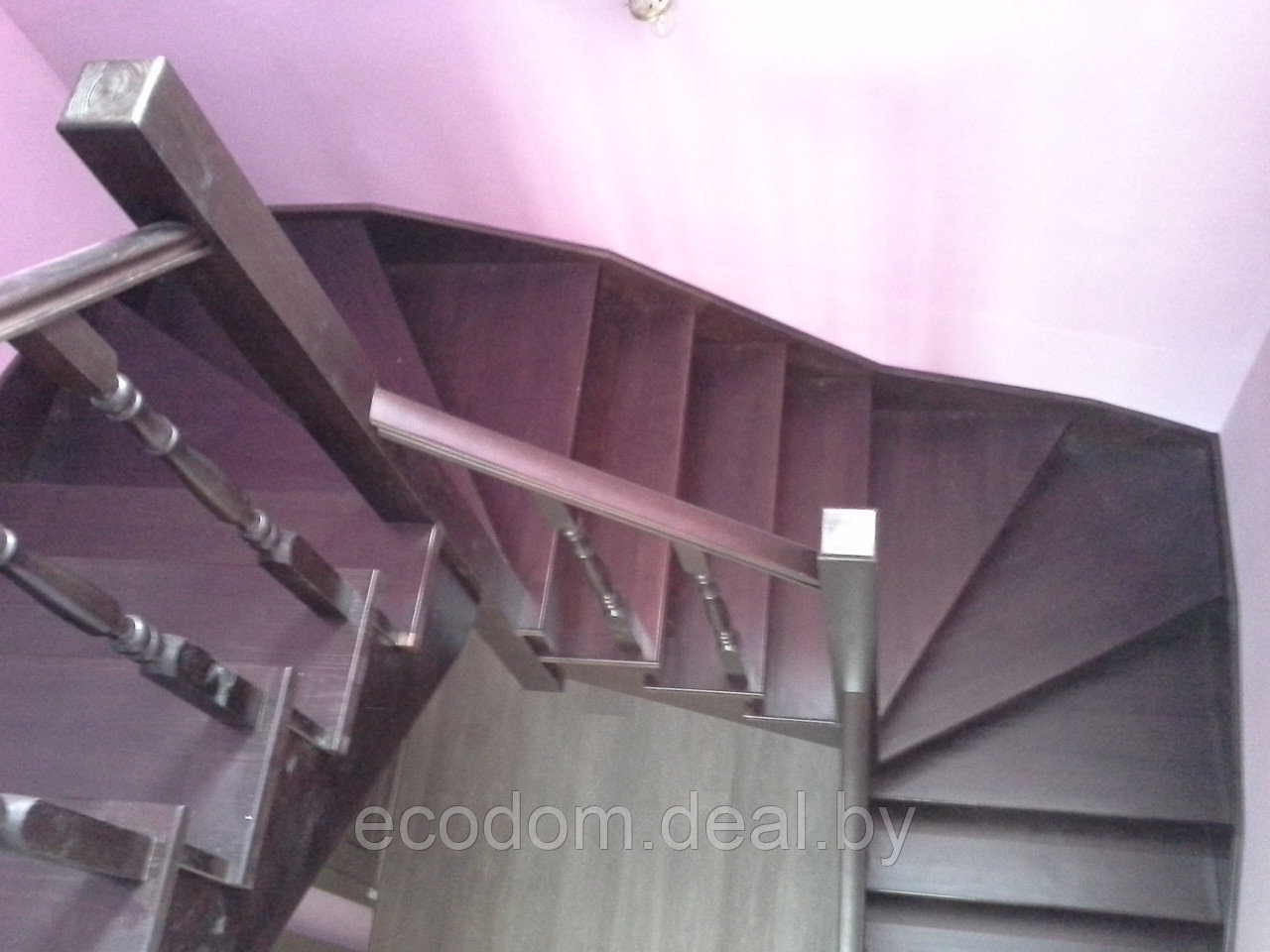 Лестницы из массива сосны - фото 6 - id-p61335313