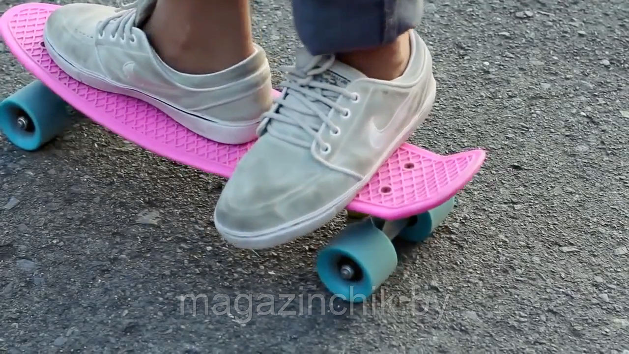 Пенниборд (Penny Board) Pink 56 см - роликовая доска, скейт - фото 1 - id-p61336210