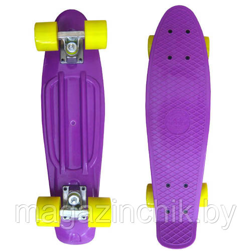 Пенниборд (Penny Board) Purple 56 см - роликовая доска, скейтборд - фото 2 - id-p61338263