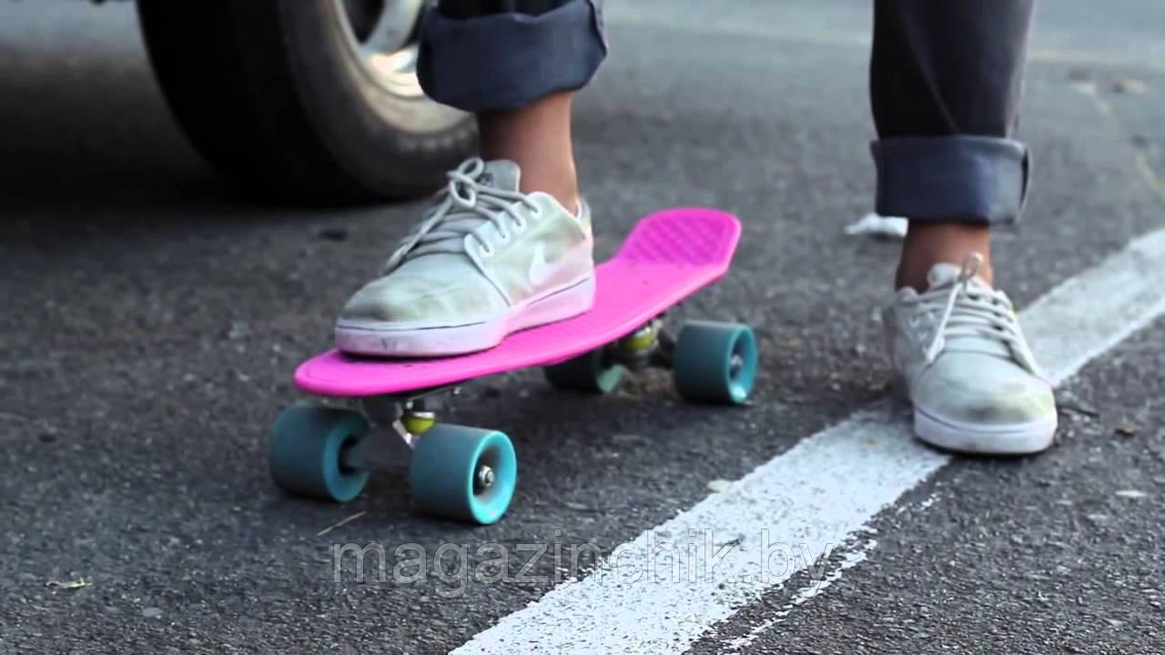 Пенниборд (Penny Board) Pink 56 см - роликовая доска, скейт - фото 3 - id-p61336210