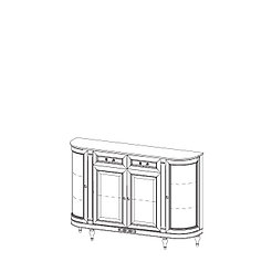 Комод гнутый FL-K4