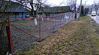 Забор из сетки-рабицы 1.8 м