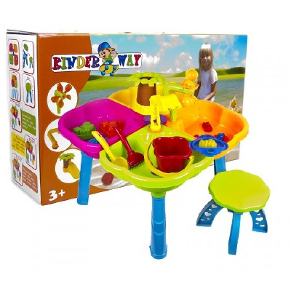 Игровой набор "Песочный столик" с пасочками Kinderway 01-121 - фото 3 - id-p61355214