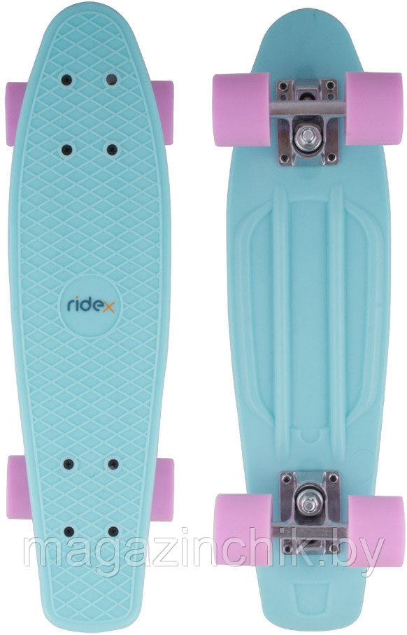 Пенниборд (Penny Board) RIDEX Menta, ABEC-7, бирюзовый - фото 2 - id-p61355351