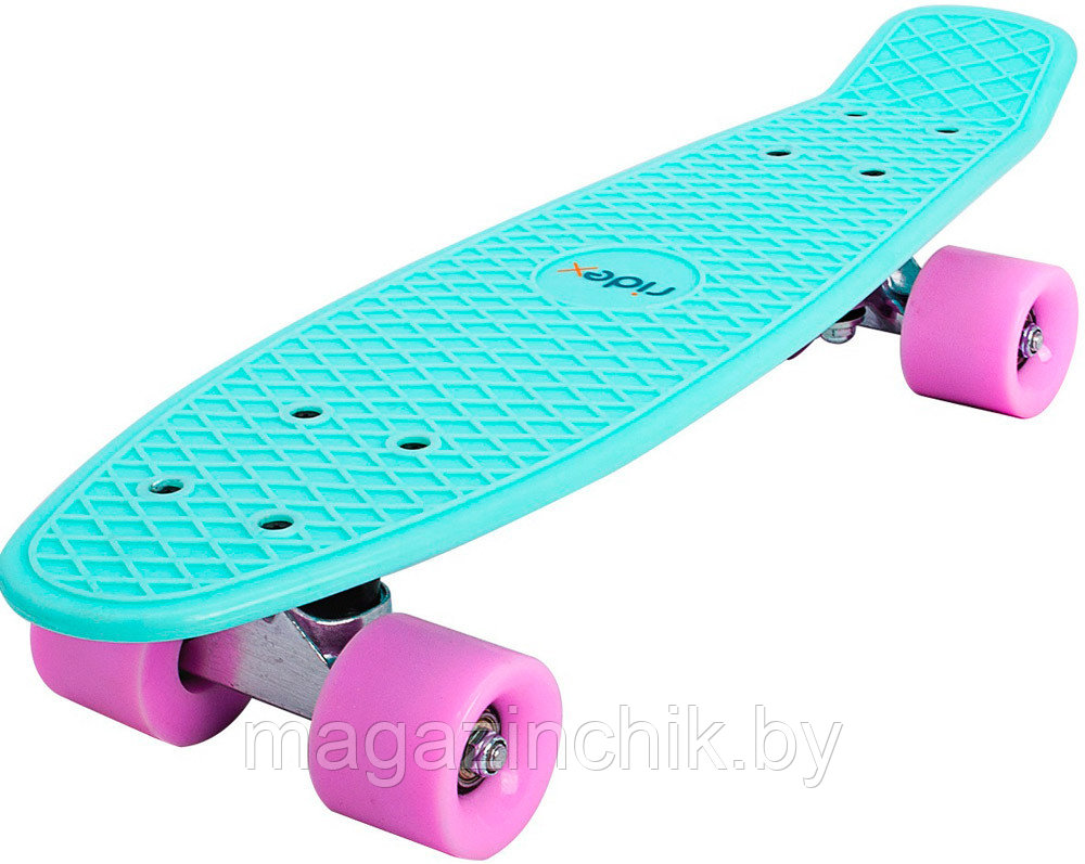 Пенниборд (Penny Board) RIDEX Menta, ABEC-7, бирюзовый - фото 4 - id-p61355351